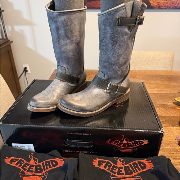 freebird Shoes - NEW – Freebird “Crosby” Boots – Stone – Size 9 – Never Worn